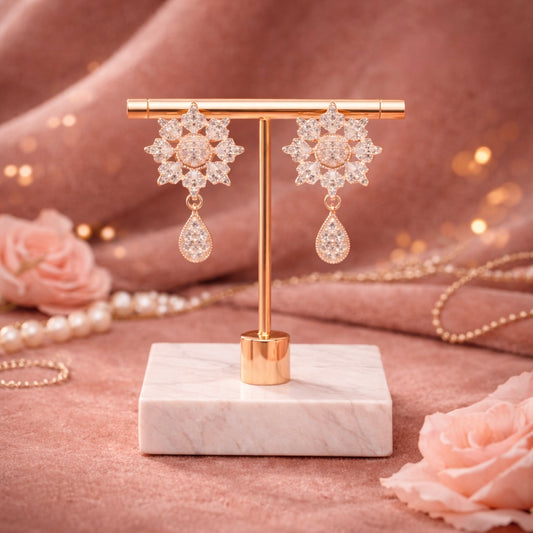 Nova Bloom Drop Earrings