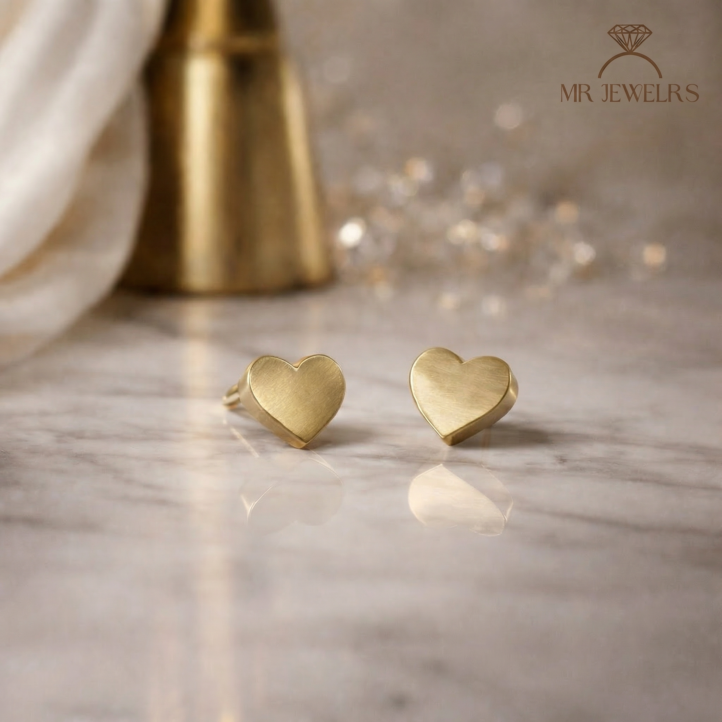 Leia Heart Earrings