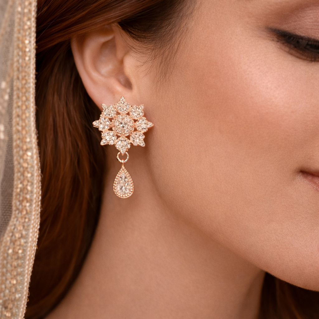 Nova Bloom Drop Earrings