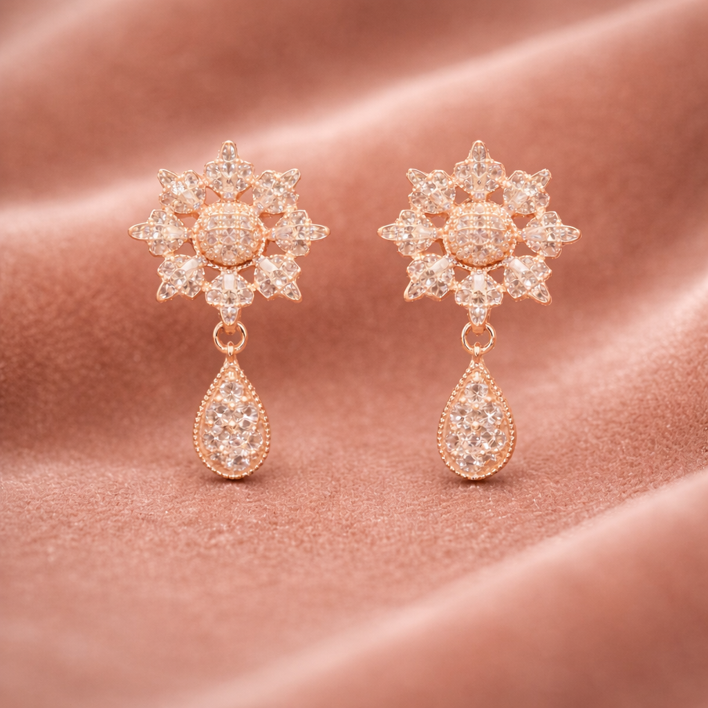 Nova Bloom Drop Earrings