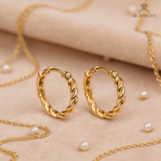 Haisle Twisted Rope Earrings