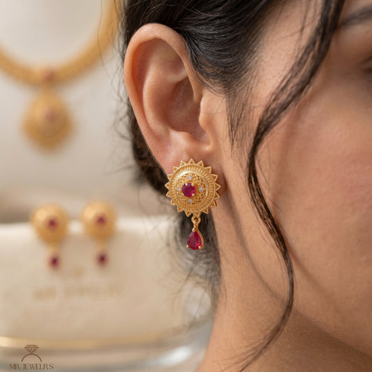 Lerie Ruby Earrings